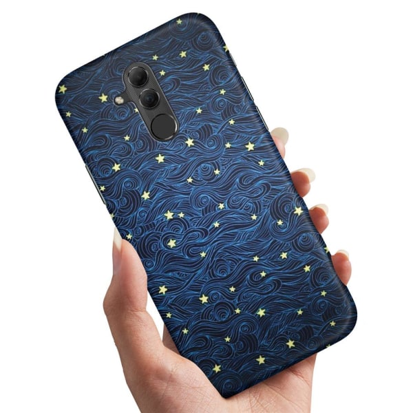 Huawei Mate 20 Lite - Deksel/Mobildeksel Stjernemønster