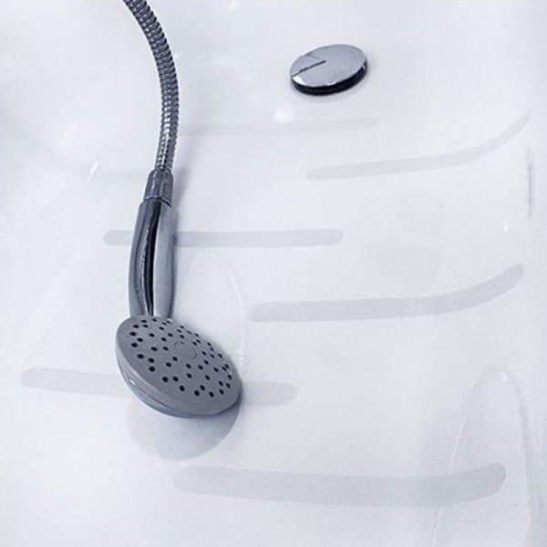 Selvklæbende skridbeskyttelse til brusebad og bad Transparent