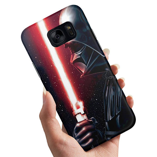 Deksel / Mobildeksel til Samsung Galaxy S7 Edge - Darth Vader