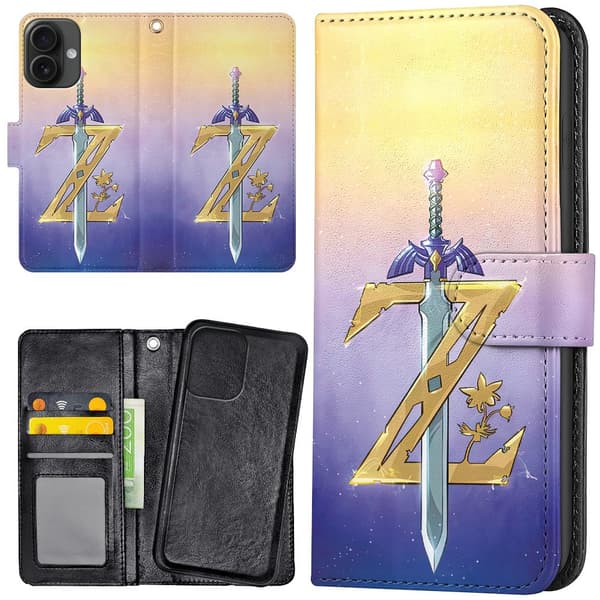 iPhone 16 - Lommebok Deksel Zelda