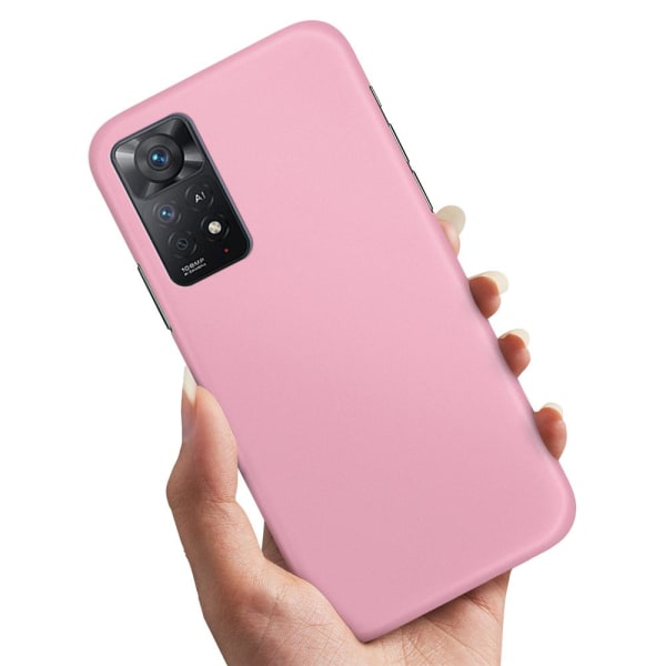 Xiaomi Redmi Note 11 - Kuoret/Suojakuori Vaaleanpunainen