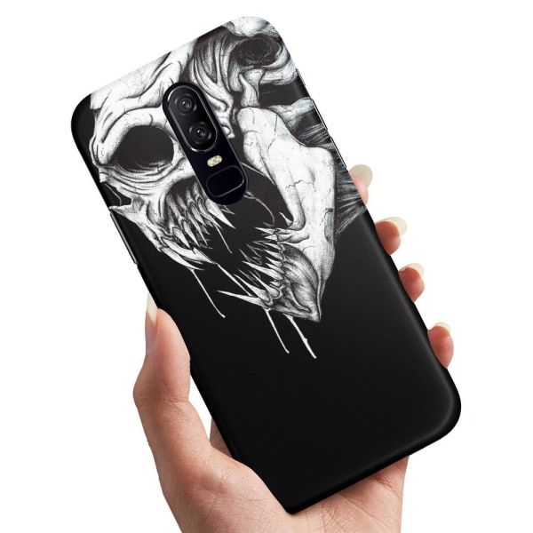 OnePlus 7 - Cover/Mobilcover Dødningehoved Monster