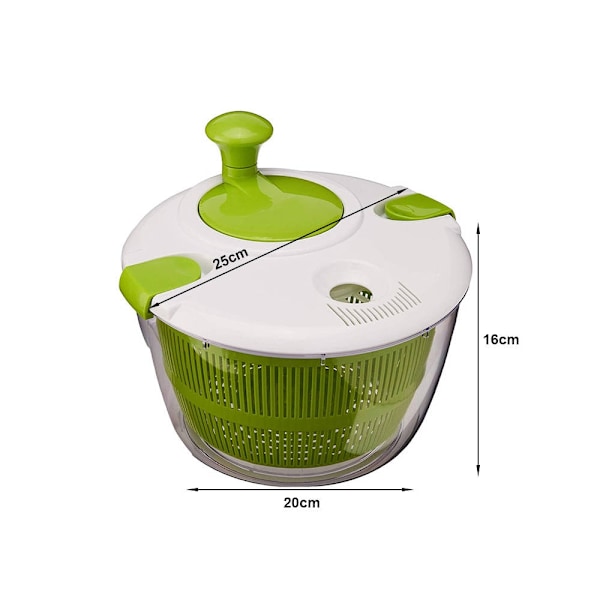 Salad Spinner / Salladslunga / Sil - Torka sallad efter sköljning