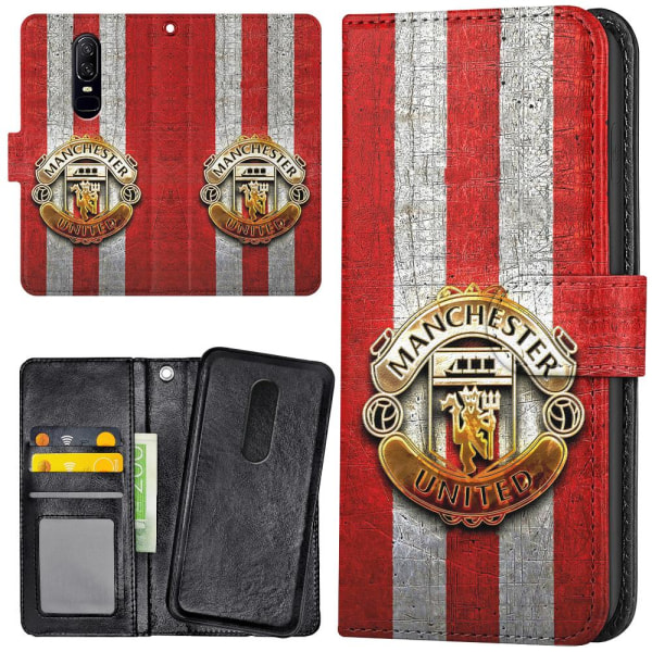 OnePlus 7 - Plånboksfodral/Skal Manchester United