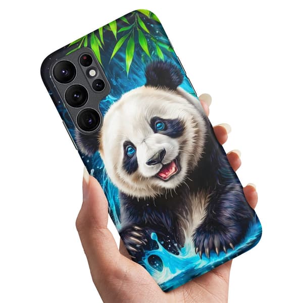 Deksel / Mobildeksel til Samsung Galaxy S24 Ultra - Panda
