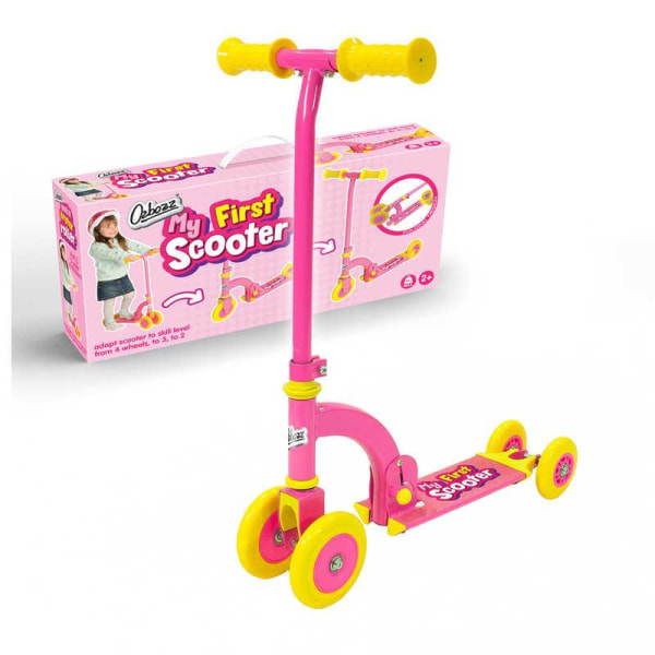 Sparkcykel / Kickbike för Barn - Välj färg! Rosa