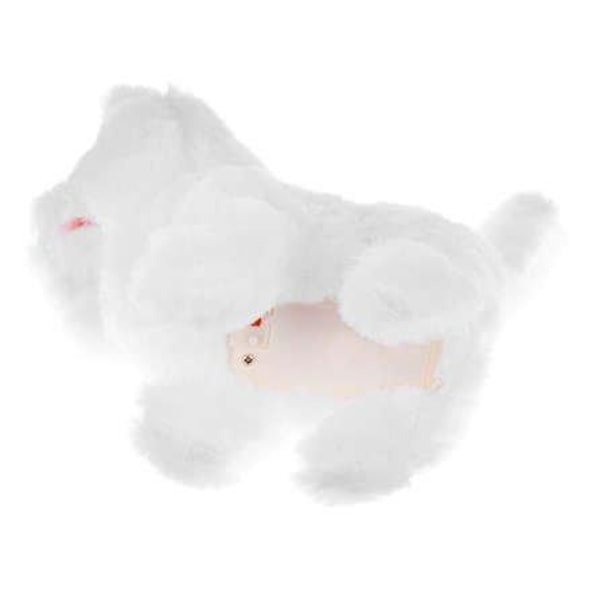 Lekekatt / kattunge med lyd og bevegelse - Batteridrevet White