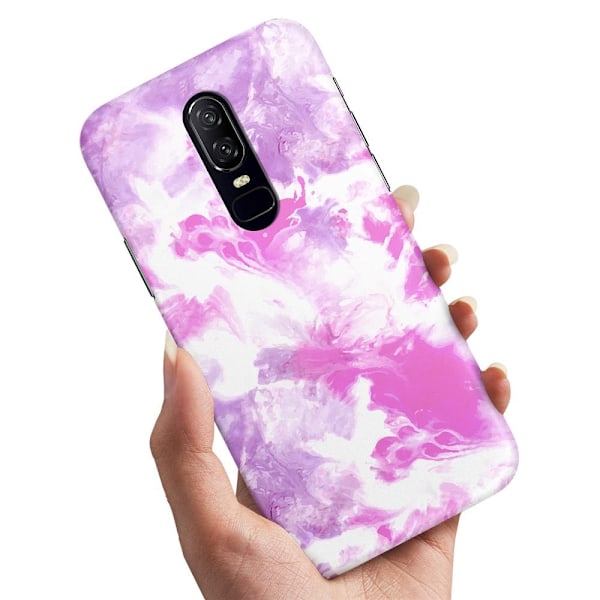 Deksel / Mobildeksel til OnePlus 7 - Marmor Multicolor