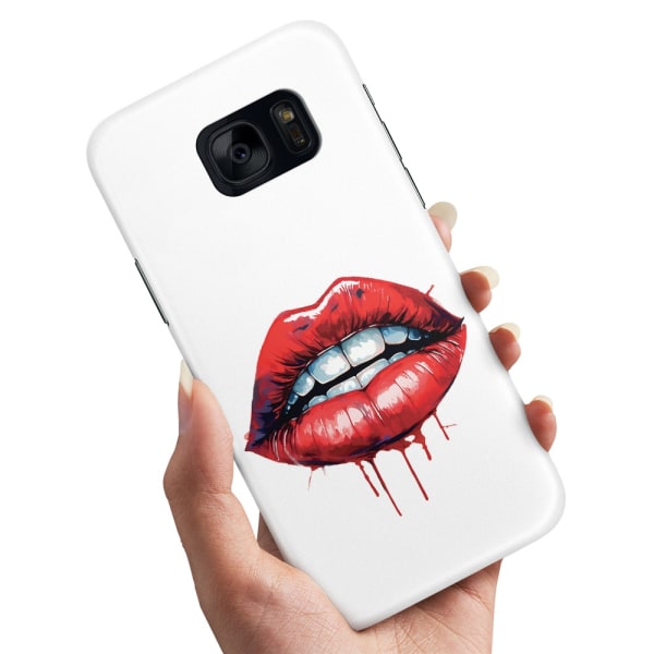 Samsung Galaxy S6 - Skal/Mobilskal Lips
