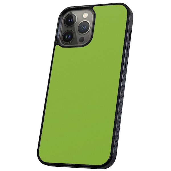 iPhone 13 Pro Max - Skal/Mobilskal Limegrön multifärg