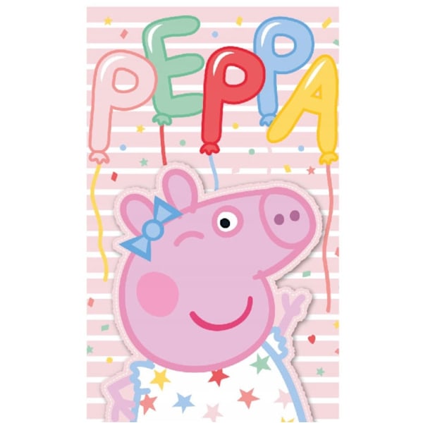 Greta Gris Party handduk & ansiktshandduk 30×50 cm