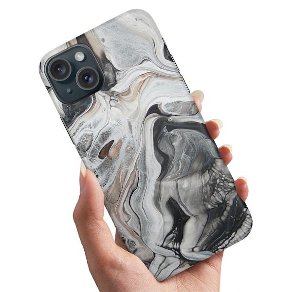 Deksel / Mobildeksel til iPhone 15 - Marmor