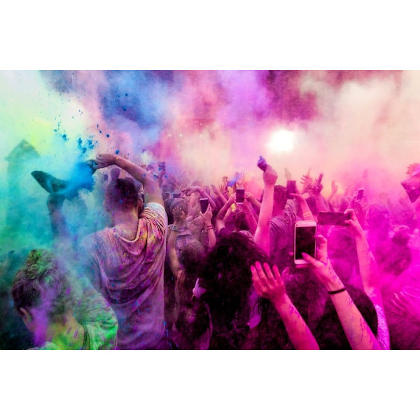 Holi Värijauhe / Festivaalijauhe - 6x100g