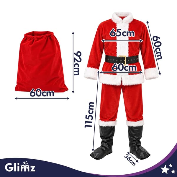 Komplett Tomtedräkt med Tillbehör / Tomte - Jultomte - Jul