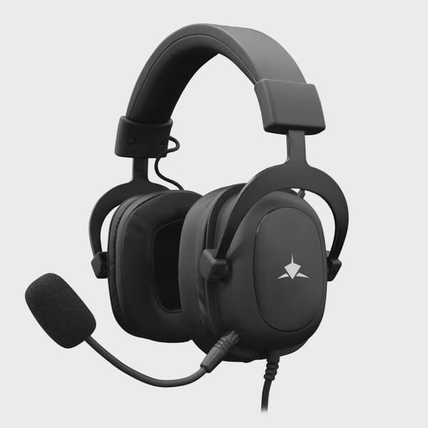 White Shark Premium TAIKO Over-Ear Gaming Headset Svart