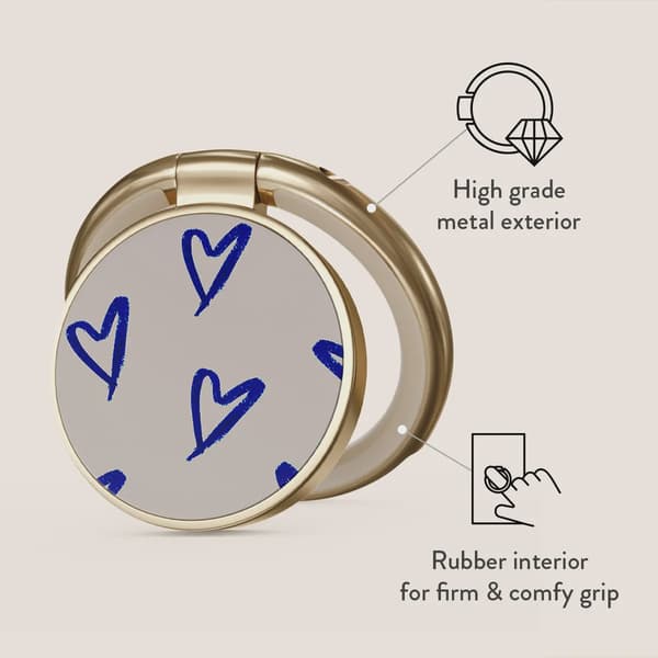 Burga Love Me Right - Universal Ringhållare Guld
