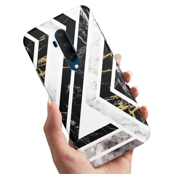 Deksel / Mobildeksel til OnePlus 7T Pro - Krokete Mønster