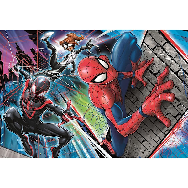 Spider-Man Trio i Aktion – 24-delars maxi pussel