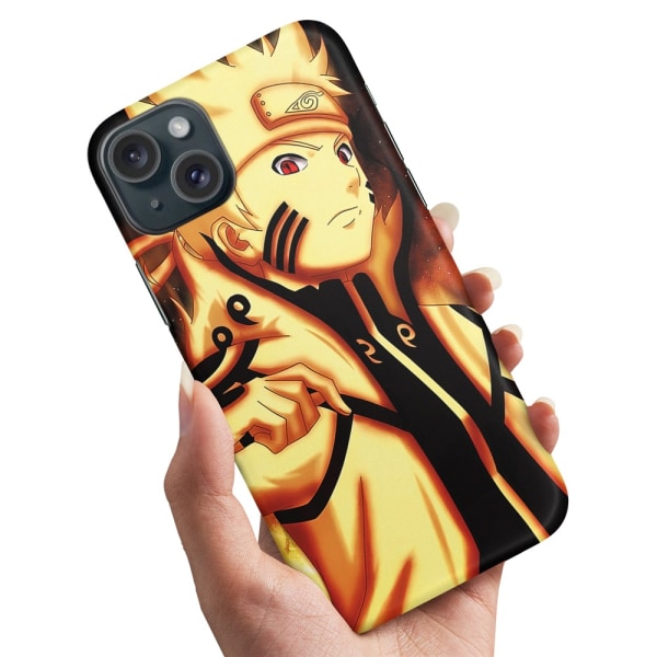 iPhone 15 Plus - Deksel/Mobildeksel Naruto