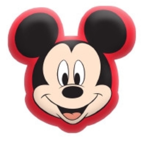 Disney Musse Pigg Bladformad Dekorativ Kudde 35x33 cm i Sammet