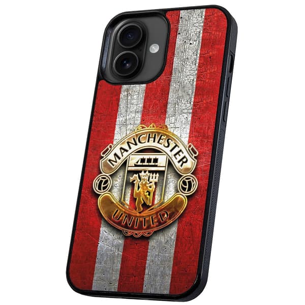iPhone 16 Plus - Deksel/Mobildeksel Manchester United