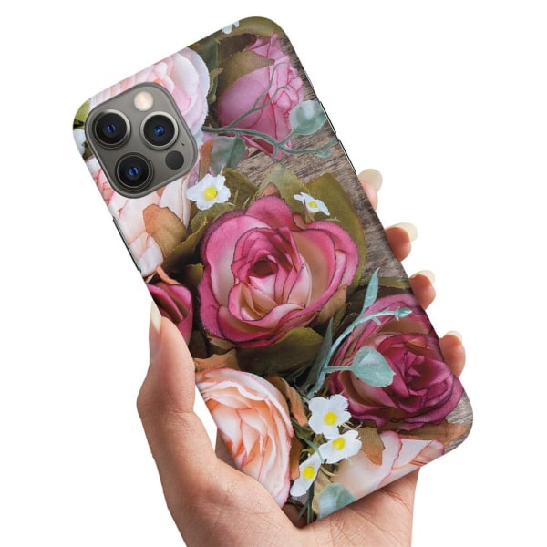 iPhone 14 Pro - Cover/Mobilcover Blomster