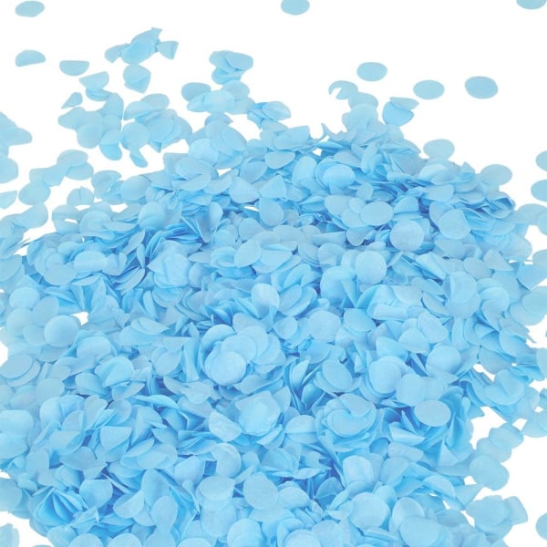 Confetti Cannon Gender Reveal - Boy (Blå) Blue