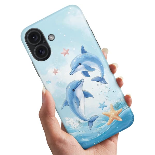 Kuoret / Suojakuoret iPhone 16 - Dolphins
