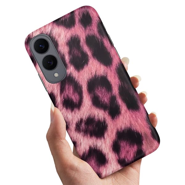 Deksel / Mobildeksel til Samsung Galaxy S25 Edge - Pink Leopard