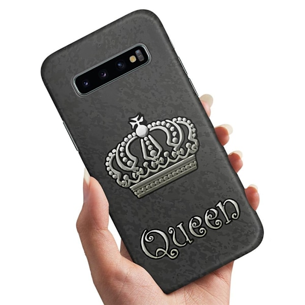 Samsung Galaxy S10 Plus - Deksel/Mobildeksel Queen