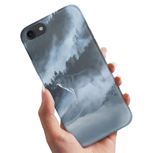 Kuoret / Suojakuoret iPhone 5 / 5S / SE - Arctic Wolf
