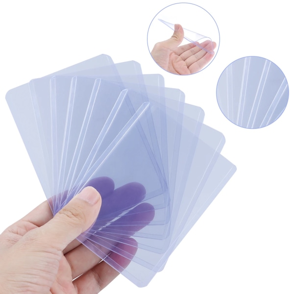 25-Pack - Toploader Plastfickor / Card Sleeves för Samlarkort Transparent