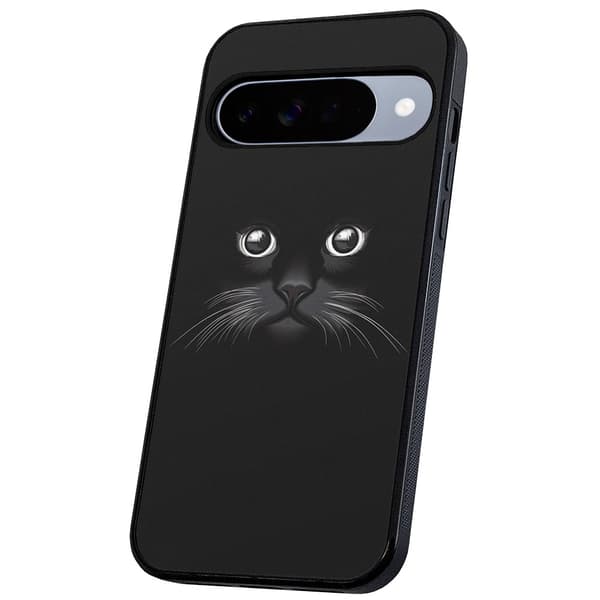 Google Pixel 10/10 Pro - Cover/Mobilcover Sort Kat