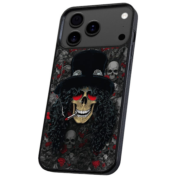 iPhone 17 Pro Max - Deksel/Mobildeksel Slash Skull