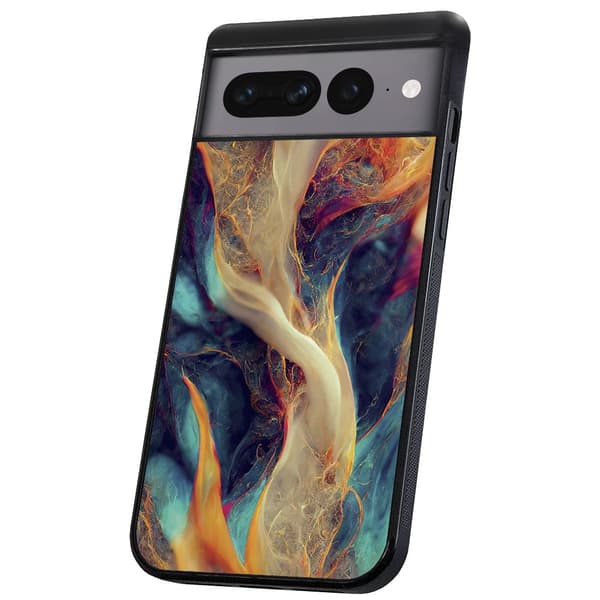 Google Pixel 8A - Cover/Mobilcover Abstrakt Mønster