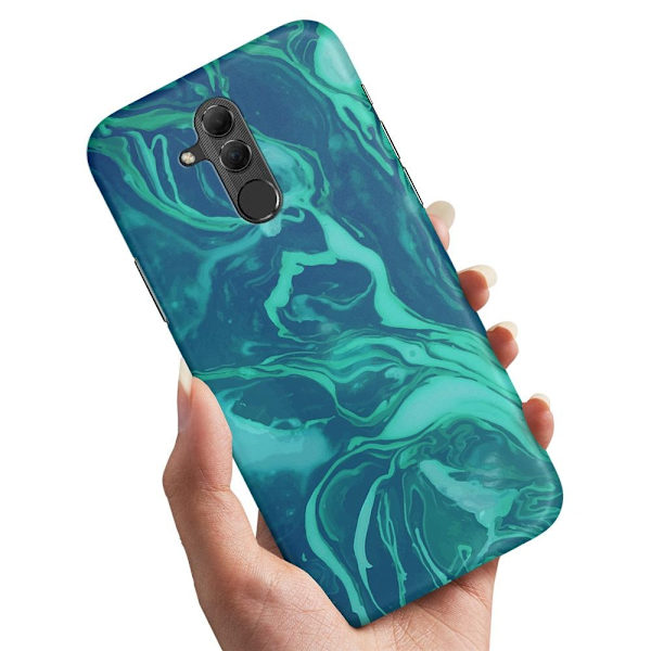 Deksel / Mobildeksel til Huawei Mate 20 Lite - Marmor Multicolor