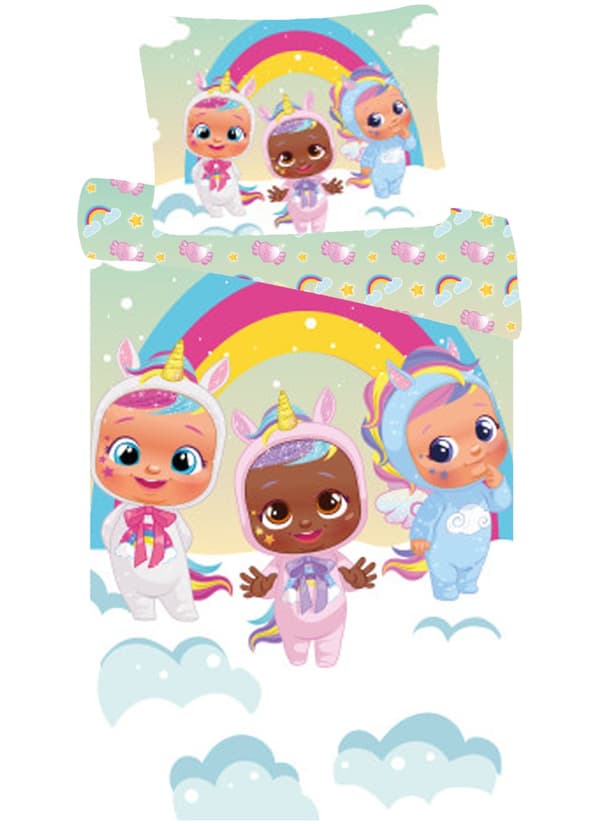 Cry Babies barnbäddset, täckee 100×135 cm, 40×60 cm