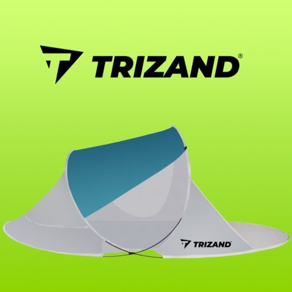 Strandtält / Pop-Up Tält / Vindskydd - 220x120x90cm multifärg