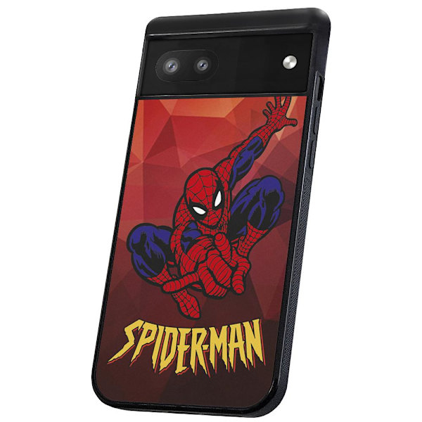 Google Pixel 6A - Deksel/Mobildeksel Spider-Man