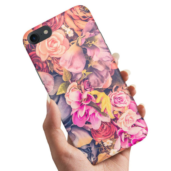 iPhone 7/8/SE - Cover/Mobilcover Roses