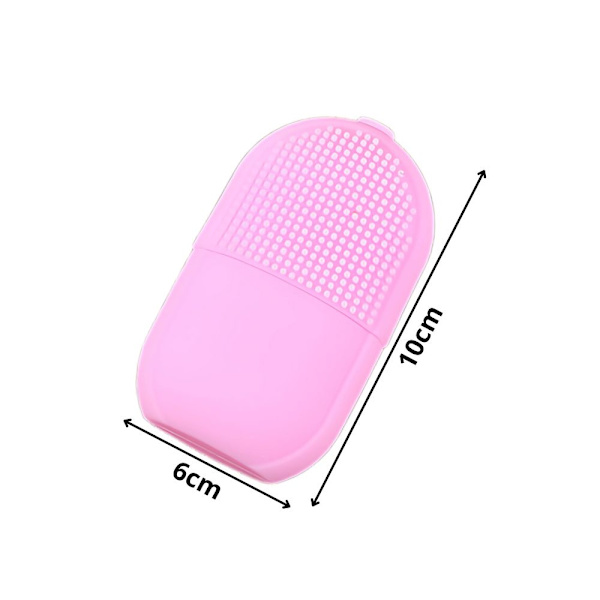Isroller ansiktsmassage silikon Rosa