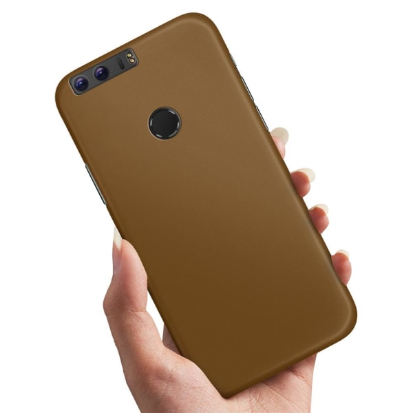 Huawei Honor 8 - Cover/Mobilcover Brun Brown