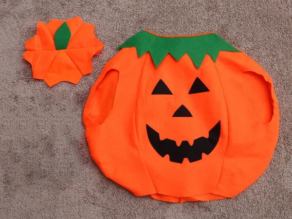 Halloween Pumpa Maskeraddräkt - Barn