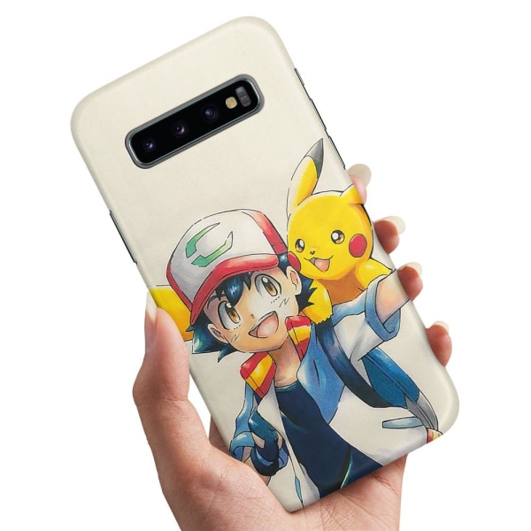 Samsung Galaxy S10 Plus - Deksel/Mobildeksel Pokemon