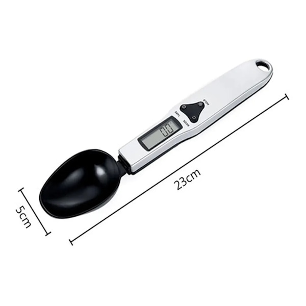 Måleske / Digital Skevæg / Køkkenvægt med LCD-display