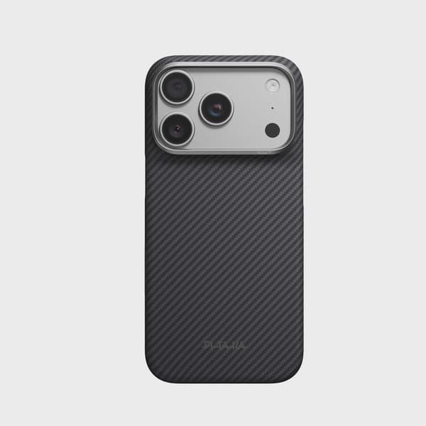 Pitaka Edge MagSafe Fodral iPhone 18 Pro/17 Pro Black/Grey