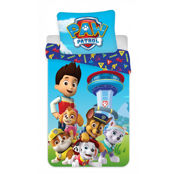 Paw Patrol sängkläder set 140×200 cm, 70×90 cm microfiber