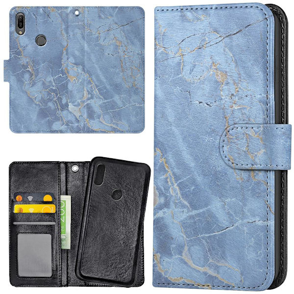 Xiaomi Mi A2 - Plånboksfodral/Skal Marmor