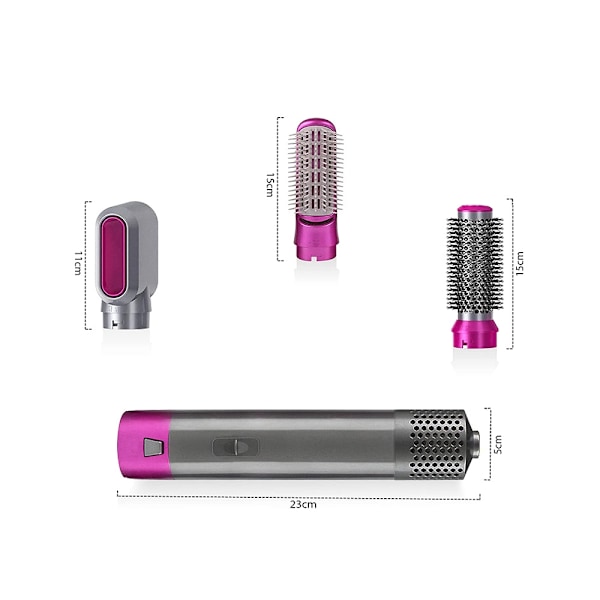 Air Styler / Varmluftsborste / Hårstyler - 3 delar