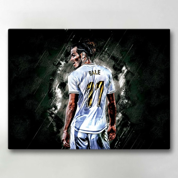 Canvastavla / Tavla - Gareth Bale - 40x30 cm - Canvas